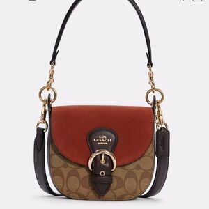 Kleo Shoulder Bag 17 In Signature Canvas